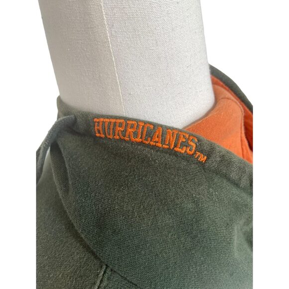 University of Miami Hurricanes Vintage Hoodie (S) - Picture 3 of 3